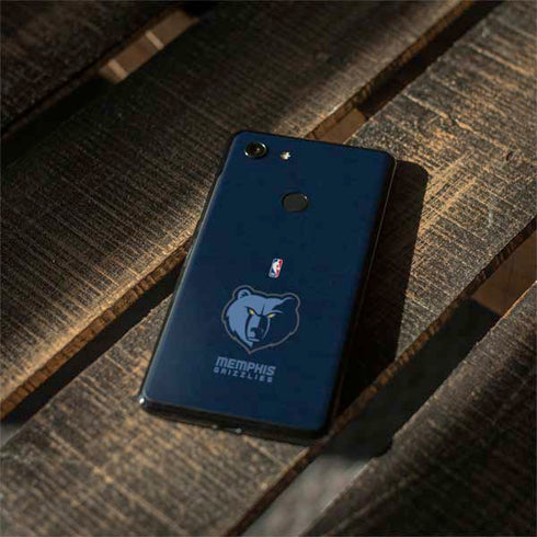 NBA Memphis Grizzlies Distressed Google Pixel 3 XL Skin